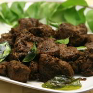 Рецепт Печени говяжья, жаренная кусками