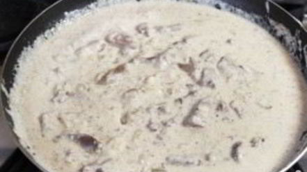 Рецепт печени индейки со сметаной