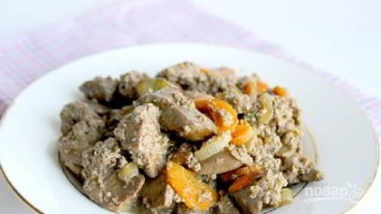 Рецепт Печени куриной с молоком