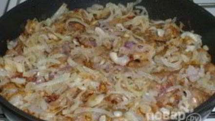 Рецепт печени куриной, жаренной со сметаной