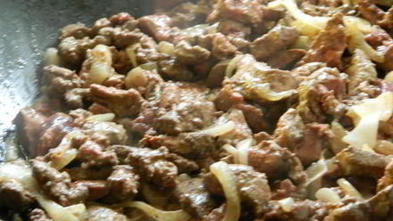 Рецепт печени по-строгановски