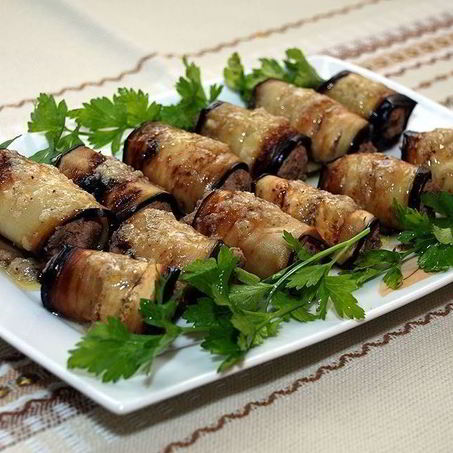 Рецепт Печени с баклажанами