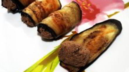 Рецепт печени с баклажанами