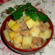 Рецепт Печени с картошкой в мультиварке