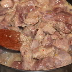 Рецепт Печени с молоком