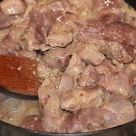 Рецепт Печени с молоком