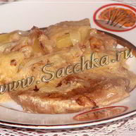 Рецепт Печени с яблоками