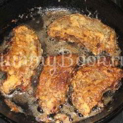 Рецепт Печени свинины жареная