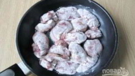 Рецепт печени, тушенной с грибами