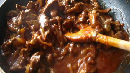 Рецепт телячьей печени в восточном стиле