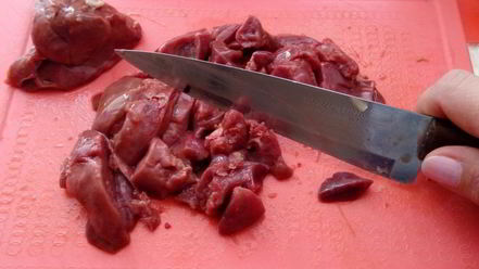 Рецепт тушеной куриной печени