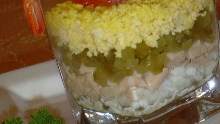 Рецепт верринов с красной икрой и печенью трески