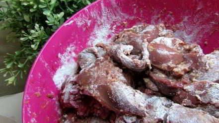 Рецепт жареной куриной печени с луком