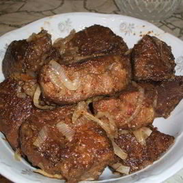 Рецепт Жареной печени