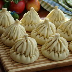 Рецепт Двухъярусных хинкали