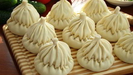 Рецепт двухъярусных хинкали