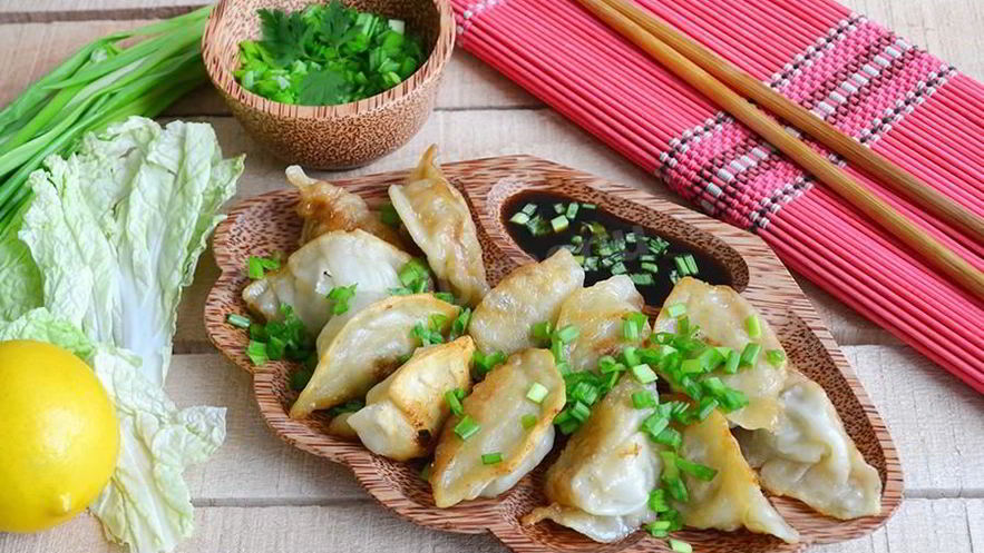 Рецепт гедзе японские пельмени