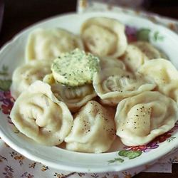 Рецепт Картофельных пельменей с картошкой