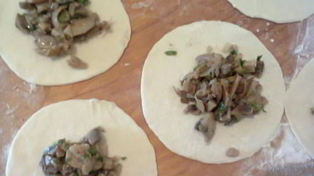 Рецепт хинкали постные с грибами