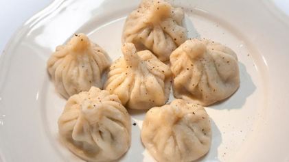 Рецепт Хинкали с базиликом и перцем чили