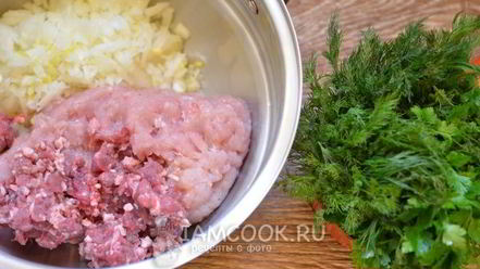 Рецепт хинкали со смешанным фаршем