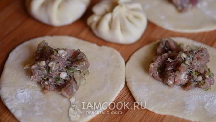 Рецепт хинкали со смешанным фаршем