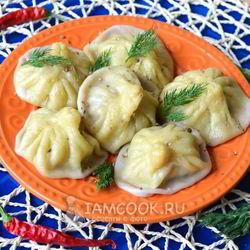 Рецепт Хинкали в мультиварке на пару