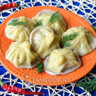 Рецепт Хинкали в мультиварке на пару