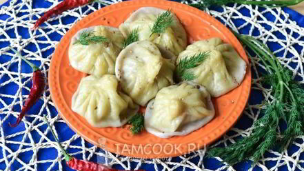 Рецепт хинкали в мультиварке на пару