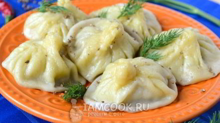 Рецепт хинкали в мультиварке на пару