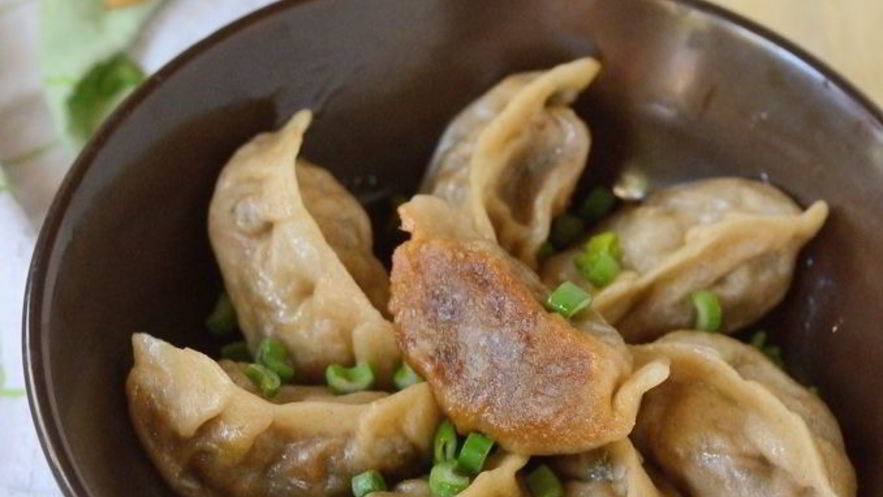 Рецепт китайских пельменей с капустой и грибами