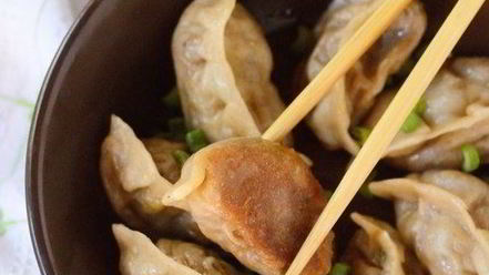 Рецепт китайских пельменей с капустой и грибами