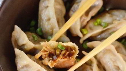 Рецепт китайских пельменей с капустой и грибами