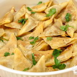 Рецепт Кундюмов — постных пельменей с грибной начинкой