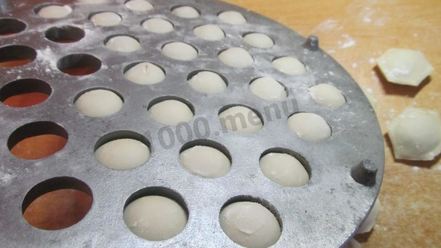 Рецепт пельменей из заварного теста