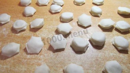 Рецепт пельменей из заварного теста