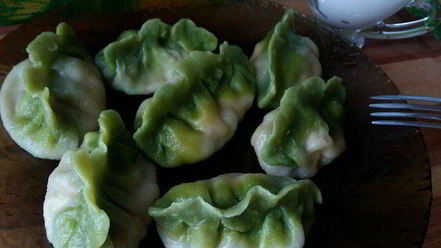 Рецепт пельменей изумрудных гребешки