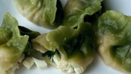 Рецепт пельменей изумрудных гребешки