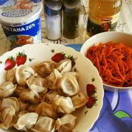 Рецепт Пельменей на пару