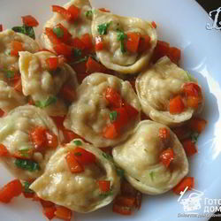 Рецепт Пельменей с креветками