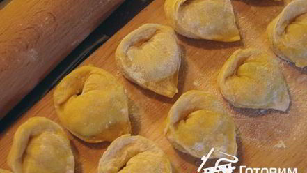 Рецепт пельменей с креветками