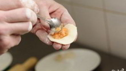 Рецепт пельменей с лососем