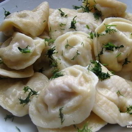 Рецепт Пельменей с уксусом