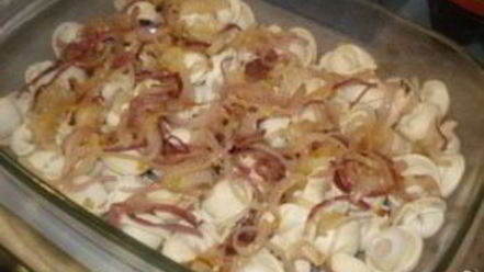 Рецепт пельменей в духовке с сыром и майонезом