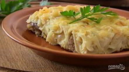 Рецепт пельменей в духовке с сыром