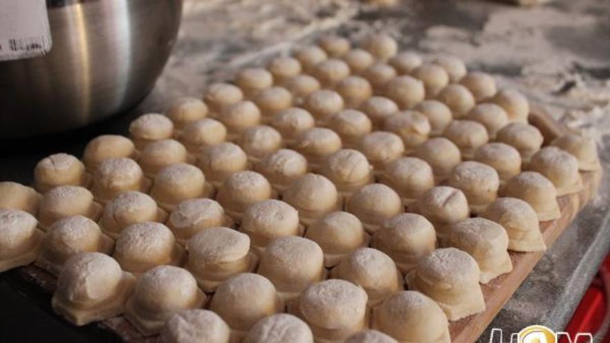 Рецепт пельмешков домашних три мяса