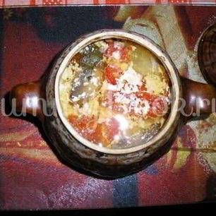 Рецепт Пельмешков в горшочке