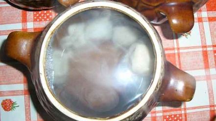 Рецепт пельмешков в горшочке