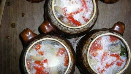 Рецепт пельмешков в горшочке