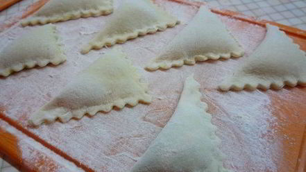 Рецепт постных пельменей с кабачками